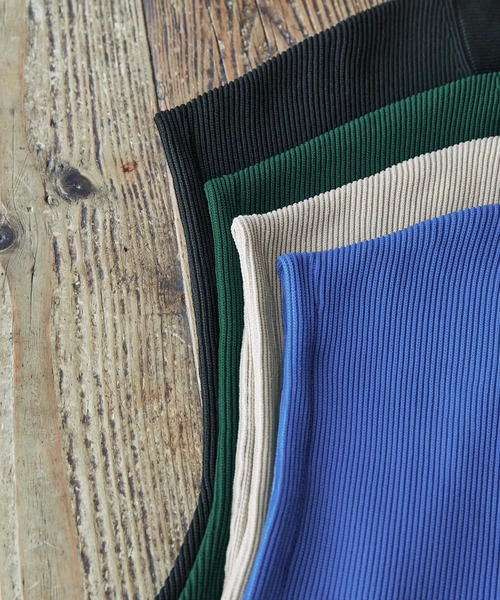 EMMA CLOTHES(エマクローズ)の「アゼ編み Vネック ルーズニットベスト EMMA CLOTHES(ベスト・メンズ・ブラック/ブルー/グリーン/ライトベージュ/ネイビー・M/L)」の19枚目の写真