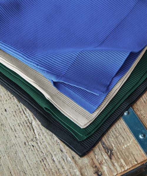 EMMA CLOTHES(エマクローズ)の「アゼ編み Vネック ルーズニットベスト EMMA CLOTHES(ベスト・メンズ・ブラック/ブルー/グリーン/ライトベージュ/ネイビー・M/L)」の20枚目の写真