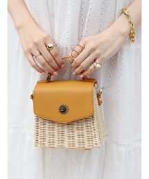 EVRIS | ラタンボックスショルダーBAG(ショルダーバッグ)