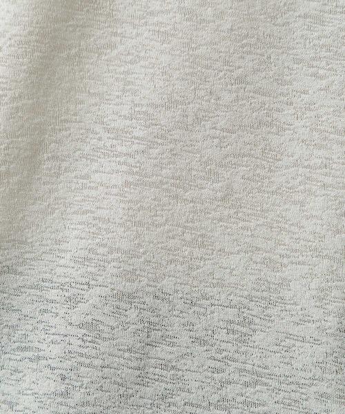 BAYFLOW(ベイフロー)の「シアーハイネックプルオーバー(Tシャツ/カットソー・レディース・ライトグレー/ブラック/ネイビー・FREE)」の14枚目の写真