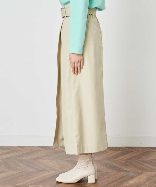 A de a.v.v（アードアー・ヴェ・ヴェ）の「［SET UP対応］ラップスカート（スカート・レディース・ブラック/ベージュ/ライトパープル・38/36）」の17枚目の写真