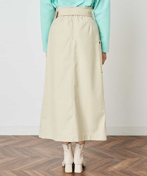 A de a.v.v（アードアー・ヴェ・ヴェ）の「［SET UP対応］ラップスカート（スカート・レディース・ブラック/ベージュ/ライトパープル・38/36）」の18枚目の写真