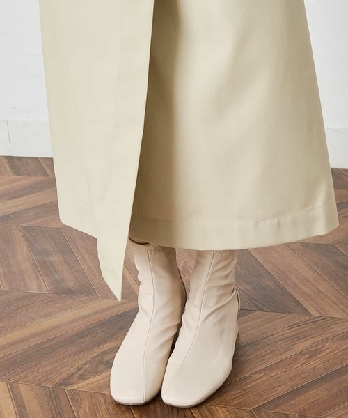 A de a.v.v（アードアー・ヴェ・ヴェ）の「［SET UP対応］ラップスカート（スカート・レディース・ブラック/ベージュ/ライトパープル・38/36）」の20枚目の写真