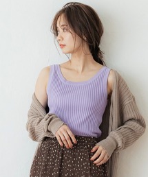 coca（coca） | 前後２WAYニットタンクトップ(タンクトップ)