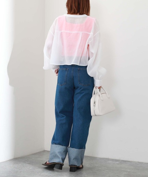 archives（アルシーヴ）の「スクエアタンクトップ（タンクトップ・レディース・ブラック/オフホワイト/オレンジ/グリーン/テラコッタ・MEDIUM）」の22枚目の写真