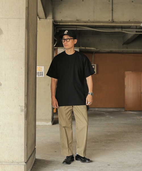 WAIPER.inc（ワイパーインク）の「PRO CLUB SUPER HEAVY T-SHIRT　PRO5-1（Tシャツ/カットソー・メンズ・ブラック/グレー/ホワイト/カーキ/パープル/レッド・XL/M/L/XXL）」の14枚目の写真