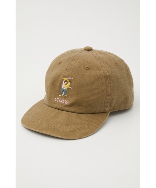 SLY(スライ)の「CHAOS COTTON CAP コットンキャップ(キャップ・レディース・ブルー/ベージュ/ブラック・FREE)」の3枚目の写真