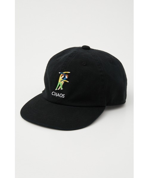 SLY(スライ)の「CHAOS COTTON CAP コットンキャップ(キャップ・レディース・ブルー/ベージュ/ブラック・FREE)」の2枚目の写真