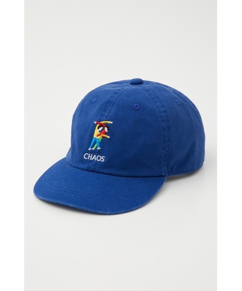 SLY(スライ)の「CHAOS COTTON CAP コットンキャップ(キャップ・レディース・ブルー/ベージュ/ブラック・FREE)」の4枚目の写真