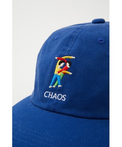 SLY(スライ)の「CHAOS COTTON CAP コットンキャップ(キャップ・レディース・ブルー/ベージュ/ブラック・FREE)」の7枚目の写真