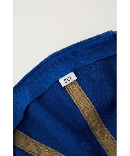 SLY(スライ)の「CHAOS COTTON CAP コットンキャップ(キャップ・レディース・ブルー/ベージュ/ブラック・FREE)」の9枚目の写真