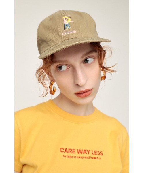 SLY(スライ)の「CHAOS COTTON CAP コットンキャップ(キャップ・レディース・ブルー/ベージュ/ブラック・FREE)」の22枚目の写真