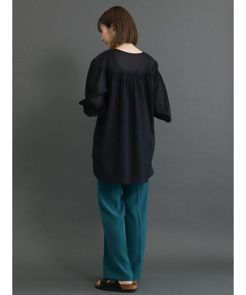 AMERICAN HOLIC（アメリカンホリック）の「袖ボリュームギャザーブラウス（シャツ/ブラウス・レディース・ブラック/ベージュ系その他/ボルドー/グレイッシュベージュ/ブラック系その他・L/M）」の19枚目の写真