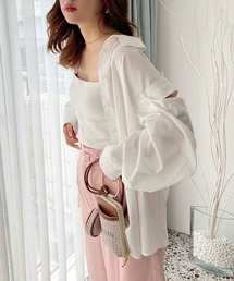 one after another NICE CLAUP | 【多数メディアで紹介！】肩開きマルチwayシャツ(シャツ/ブラウス)