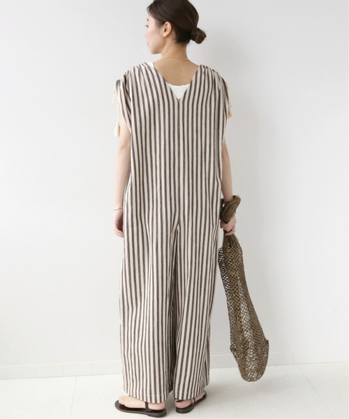 JOURNAL STANDARD relume(ジャーナルスタンダード レリューム)の「《追加》コットンボイルドロストサロペット(サロペット/オーバーオール・レディース・ナチュラル/チャコールグレー・FREE)」の8枚目の写真