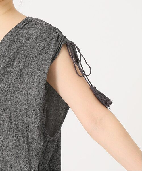 JOURNAL STANDARD relume(ジャーナルスタンダード レリューム)の「《追加》コットンボイルドロストサロペット(サロペット/オーバーオール・レディース・ナチュラル/チャコールグレー・FREE)」の19枚目の写真