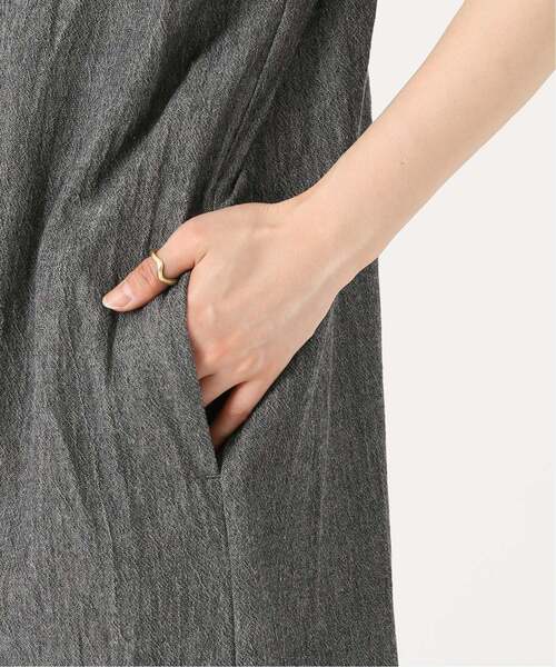 JOURNAL STANDARD relume(ジャーナルスタンダード レリューム)の「《追加》コットンボイルドロストサロペット(サロペット/オーバーオール・レディース・ナチュラル/チャコールグレー・FREE)」の20枚目の写真