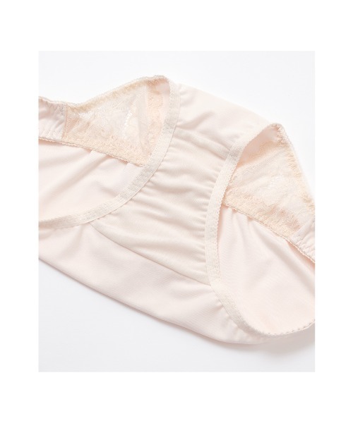 PEACH JOHN（ピーチジョン）の「【一日着けたくなるラクな着心地。繊細レースのノンワイヤーブラ＆ショーツセット】りらこれレーシィノンワイヤーブラセット（ブラ&ショーツ・レディース・ライトグレー/ブラック/パープル/グリーン/ダークラベンダー/オレンジ/ボルドー/カーキ/ネイビー/スモークピンク/アイボリー/ブルーグリーン・BC65/BC70/BC75/DE65/DE70/DE75）」の18枚目の写真