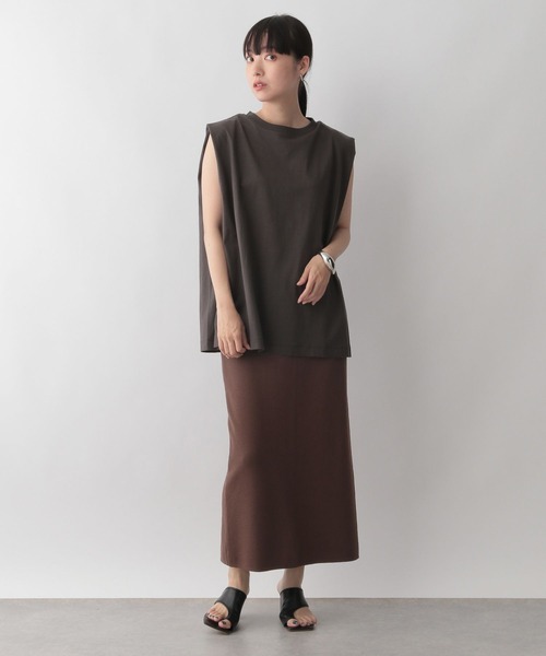 LOWRYS FARM(ローリーズファーム)の「2WAYニットタイトスカート 124266(スカート・レディース・ブラック/ブラウン/グリーン/ピンク・FREE)」の18枚目の写真