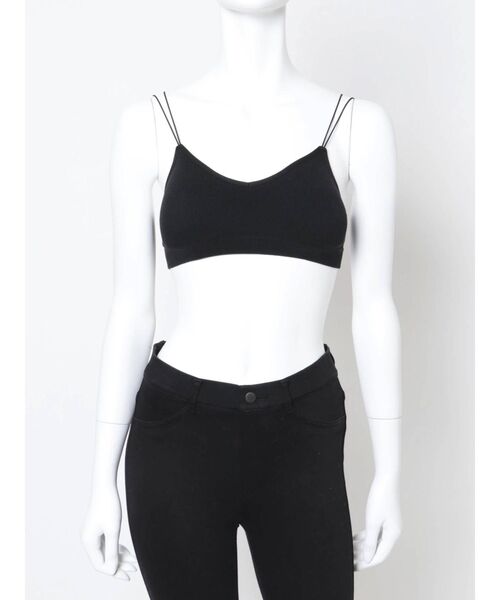 dazzlin（ダズリン）の「カップ付ブラキャミ（キャミソール・レディース・ブラック/オフホワイト/ベージュ・FREE）」の3枚目の写真