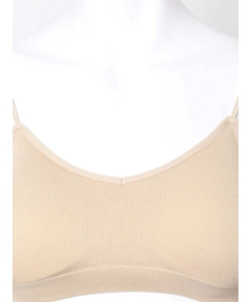 dazzlin（ダズリン）の「カップ付ブラキャミ（キャミソール・レディース・ブラック/オフホワイト/ベージュ・FREE）」の8枚目の写真