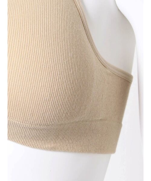 dazzlin（ダズリン）の「カップ付ブラキャミ（キャミソール・レディース・ブラック/オフホワイト/ベージュ・FREE）」の10枚目の写真