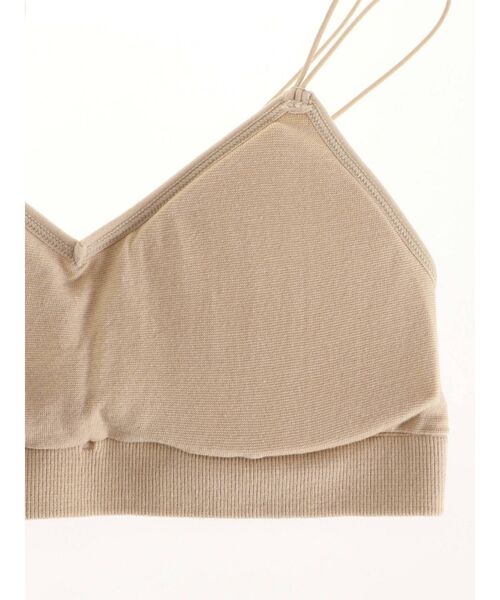 dazzlin（ダズリン）の「カップ付ブラキャミ（キャミソール・レディース・ブラック/オフホワイト/ベージュ・FREE）」の11枚目の写真