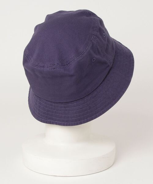 Manhattan Portage（マンハッタンポーテージ）の「Manhattan Portage/マンハッタン ポーテージ/2TONE BUCKET HAT（ハット・メンズ・ブラック/パープル/ブラウン・F）」の4枚目の写真