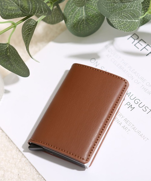 TABI PAL(タビパル)の「カード ケース 磁気防止(カードケース・レディース・ブラック/ブラウン/キャメル/ネイビー・FREE)」の4枚目の写真