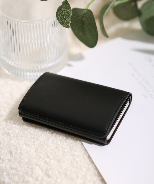 TABI PAL(タビパル)の「カード ケース 磁気防止(カードケース・レディース・ブラック/ブラウン/キャメル/ネイビー・FREE)」の7枚目の写真