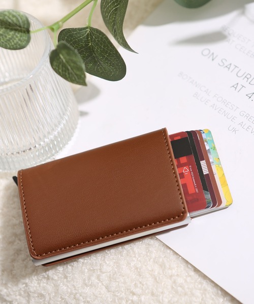 TABI PAL(タビパル)の「カード ケース 磁気防止(カードケース・レディース・ブラック/ブラウン/キャメル/ネイビー・FREE)」の10枚目の写真