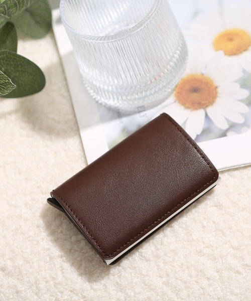 TABI PAL(タビパル)の「カード ケース 磁気防止(カードケース・レディース・ブラック/ブラウン/キャメル/ネイビー・FREE)」の12枚目の写真