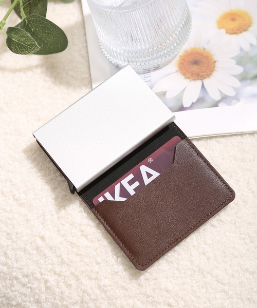 TABI PAL(タビパル)の「カード ケース 磁気防止(カードケース・レディース・ブラック/ブラウン/キャメル/ネイビー・FREE)」の15枚目の写真