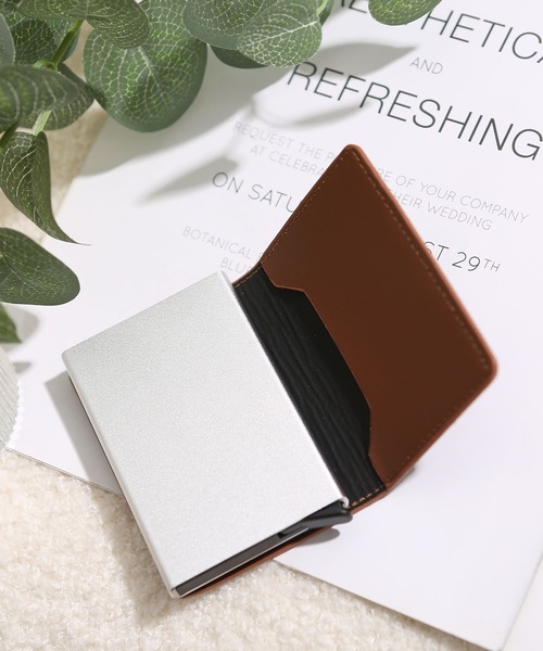 TABI PAL(タビパル)の「カード ケース 磁気防止(カードケース・レディース・ブラック/ブラウン/キャメル/ネイビー・FREE)」の14枚目の写真