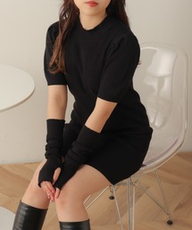 WEGO | WEGO/【2点セット】アームウォーマーニットワンピース(ワンピース)