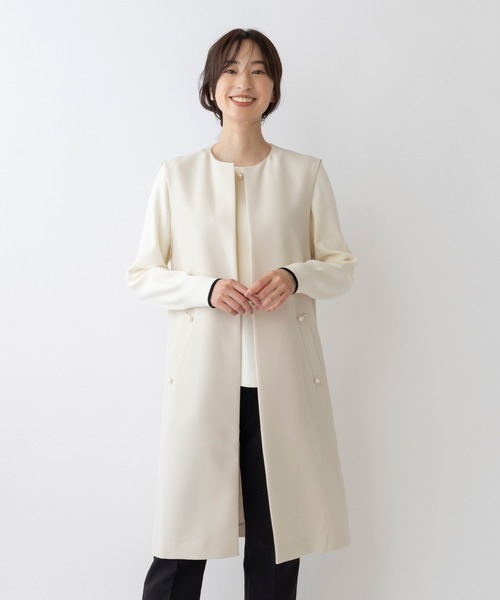 Sono（ソーノ）の「【SONO/ソーノ】Mumダブルクロス ロングジレ