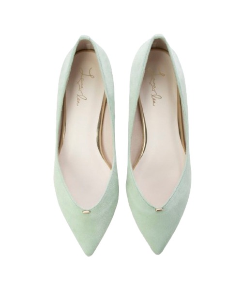 Launa lea（ラウナレア）の「【25秋冬新色】サイドカットツイードフラットパンプス(0492,0492A)（パンプス・レディース・ネイビー/ブラック/アイボリー/ローズ/ラベンダー/ライトベージュ/ピンクベージュ/ホワイト系その他/ブラック系その他/シルバー/ホワイト系その他2/グレー系その他/ピンク系その他/ミント/ブルー/ブルー系その他/ライトブルー/レッド/ベージュ系その他・22.5cm/23.5cm/24.5cm/23.0cm/24.0cm/25.0cm/22.0cm/22.5㎝）」の10枚目の写真