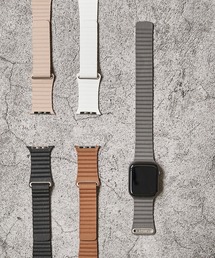 【zandy / ズィー・アンド・ワイ】アップルウォッチバンド マグネット式レザーループベルト