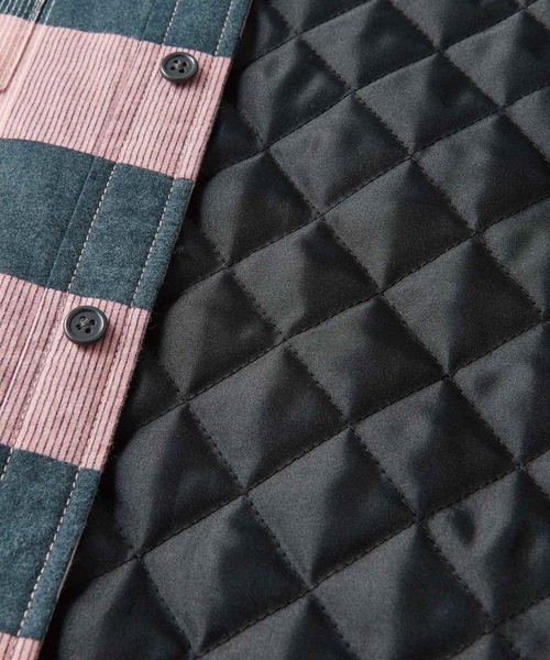 FTC（エフティーシー）の「QUILTED LINED PLAID NEL SHIRT（シャツ/ブラウス・メンズ・ブルー/グリーン/ピンク・MEDIUM/LARGE/X-LARGE）」の5枚目の写真