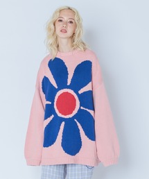 Candy Stripper | FLOWER ニット(ニット/セーター)