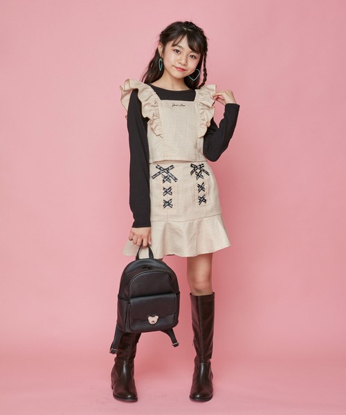 JENNI(ジェニィ)の「タテロゴロングブーツ(ブーツ・キッズ・ブラック/ブラウン・22cm/23cm/24cm/20cm/21cm)」の17枚目の写真