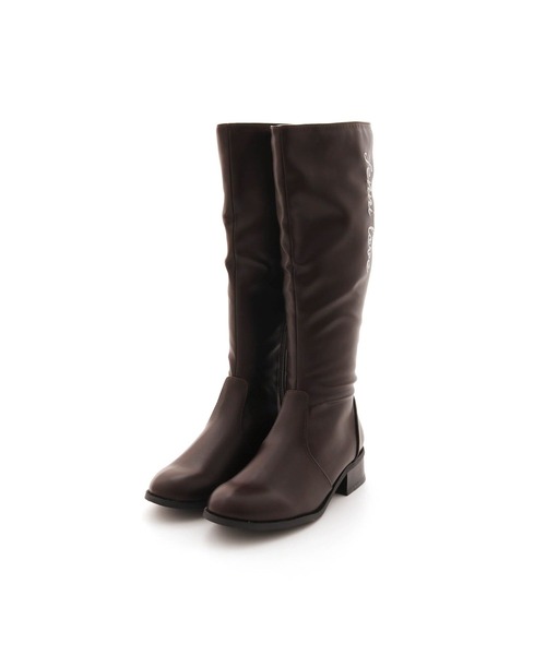 JENNI(ジェニィ)の「タテロゴロングブーツ(ブーツ・キッズ・ブラック/ブラウン・22cm/23cm/24cm/20cm/21cm)」の5枚目の写真