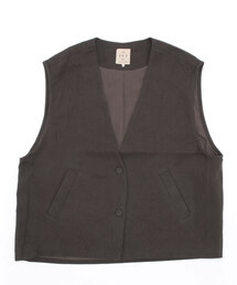 Samansa Mos2 | ◎Vネックベスト(ベスト)
