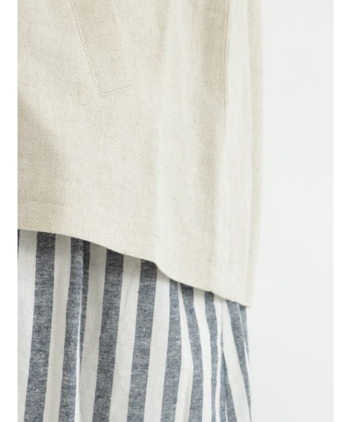 Samansa Mos2(サマンサ モスモス)の「◎Vネックベスト(ベスト・レディース・ベージュ/チャコール/キナリ・フリ-)」の19枚目の写真