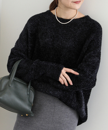 SLOBE IENA | ラメニットクループルオーバー(ニット/セーター)