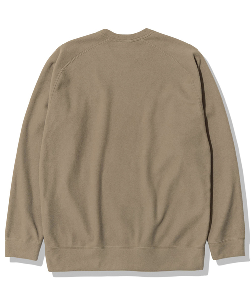 THE NORTH FACE(ザノースフェイス)の「【THE NORTH FACE / ザ ノースフェイス】Micro Fleece Crew(Tシャツ/カットソー・メンズ・ブラック/グレー/ブラウン/ウッド・MEDIUM/LARGE/X-LARGE)」の8枚目の写真