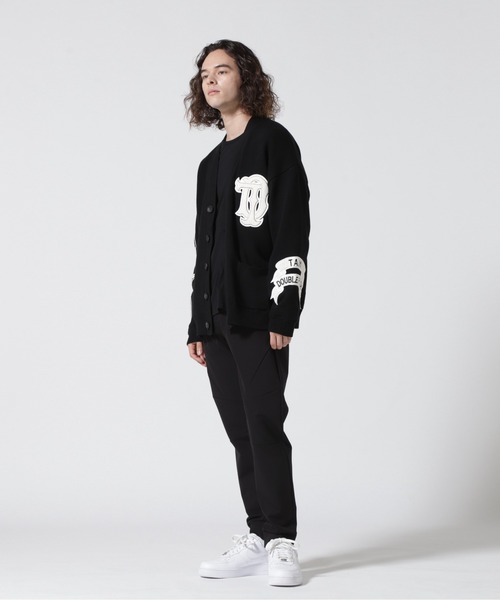 ROYAL FLASH（ロイヤルフラッシュ）の「TAIN DOUBLE PUSH/タイン ダブルプッシュ/別注カーディガン（カーディガン/ボレロ・メンズ・ホワイト/ブラック/ブルー・2XL/XL）」の6枚目の写真