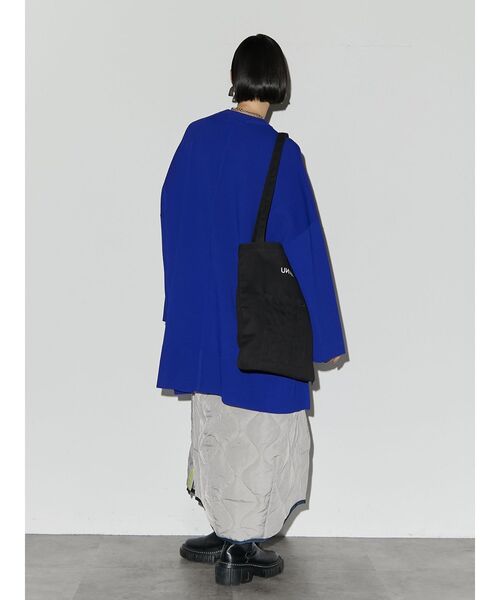 UN3D.(アンスリード)の「ORIGAMI POCKET TOTE / オリガミポケットトート(トートバッグ・レディース・ホワイト/ブラック・FREE)」の16枚目の写真