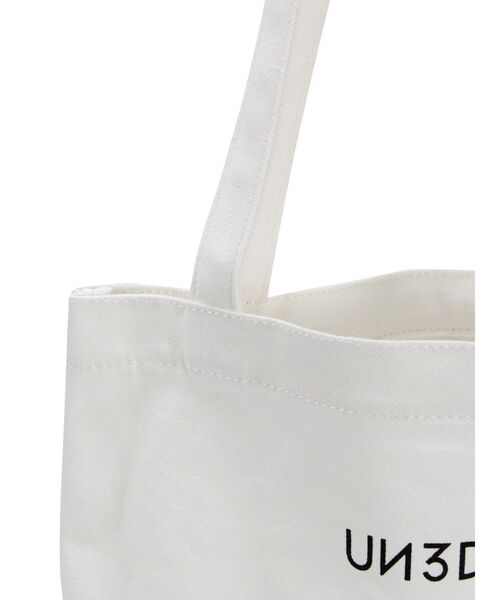 UN3D.(アンスリード)の「ORIGAMI POCKET TOTE / オリガミポケットトート(トートバッグ・レディース・ホワイト/ブラック・FREE)」の8枚目の写真
