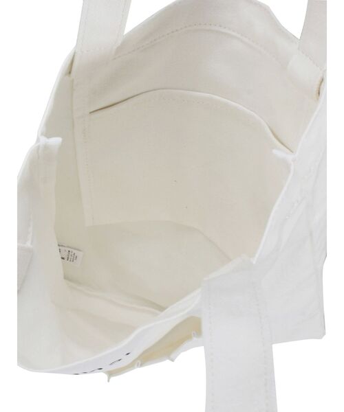 UN3D.(アンスリード)の「ORIGAMI POCKET TOTE / オリガミポケットトート(トートバッグ・レディース・ホワイト/ブラック・FREE)」の9枚目の写真